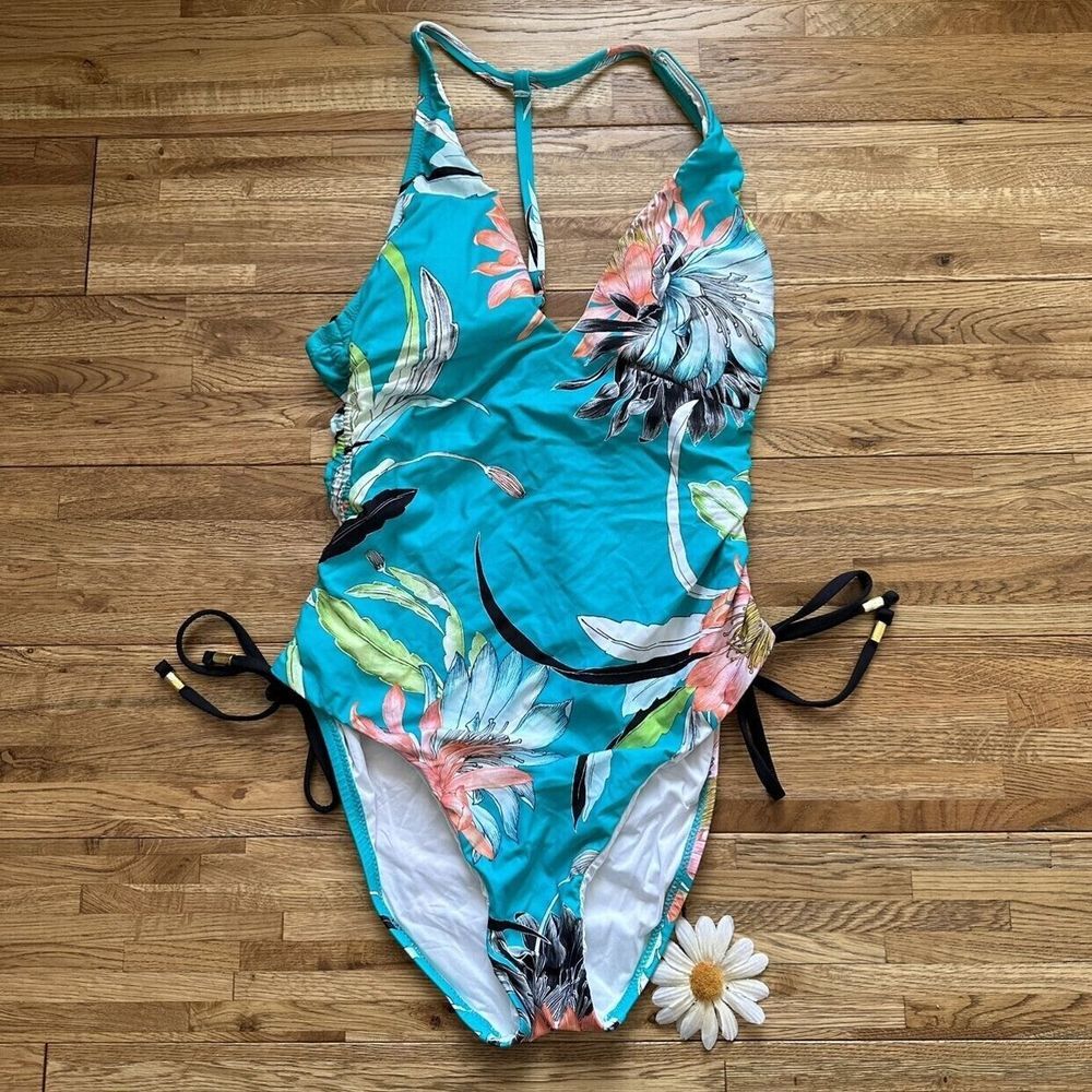 Trina Turk Tropical‎ One Price Swimsuit Size S
